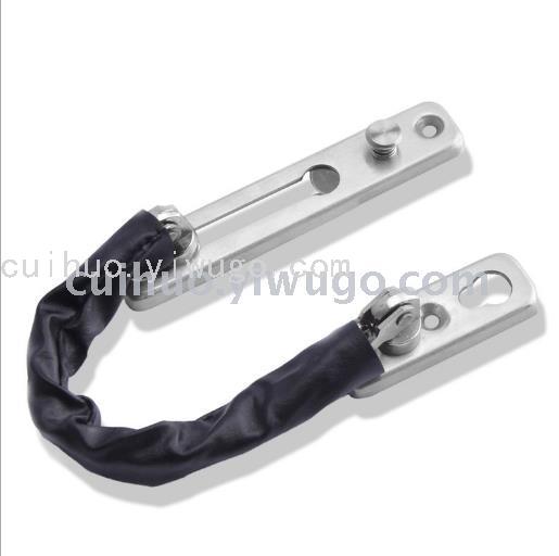 Venta directa de fábrica puerta engrosada cadena de seguridad cadena antirrobo cadena de seguridad cerrojo de puerta bloqueo de cadena antirrobo de acero inoxidable Application Scenario
