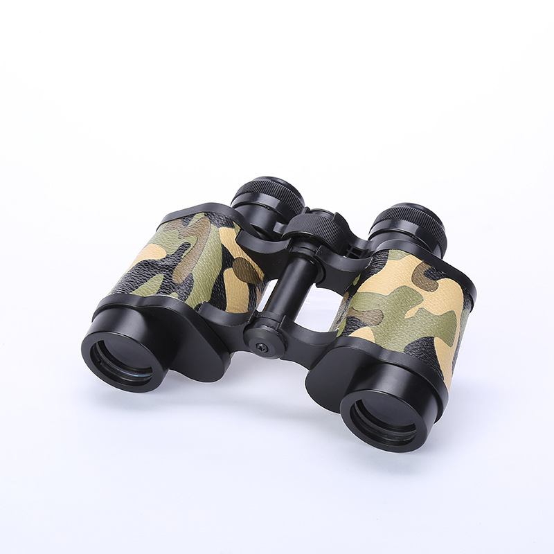 Wholesale of 2020 Spring New High-power high-definition outdoor travel binoculars, black camouflage binoculars Specification image