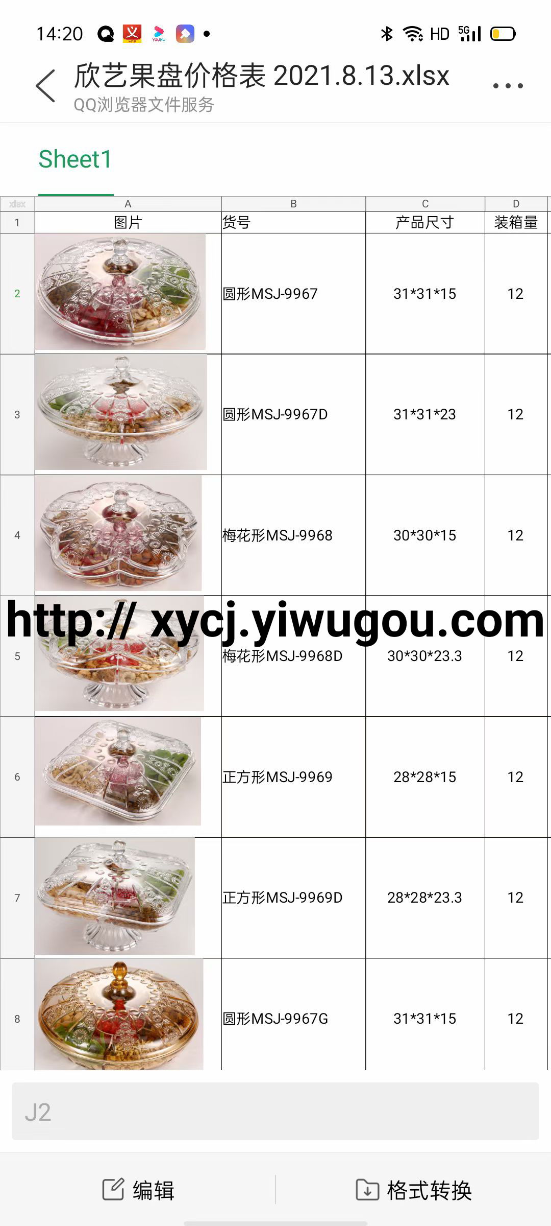 New explosive acrylic fruit tray