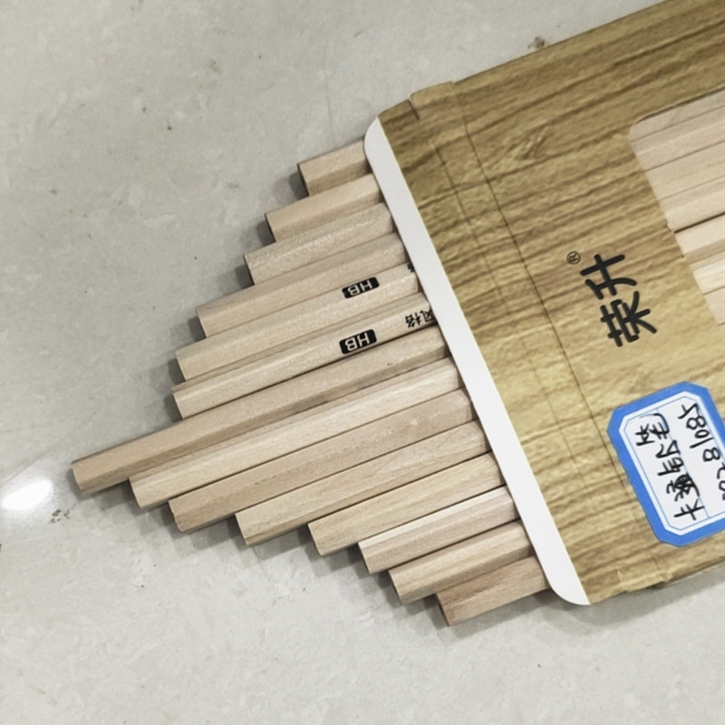 Super affordable 15PC solid wood pencil set, special HB pencil for exam card filling, kindergarten sketching, drawing and painting Application Scenario
