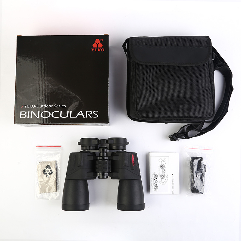 2020 New YUKO10x50 low-light night vision goggles Outdoor high-definition portable professional telescope manufacturer wholesale