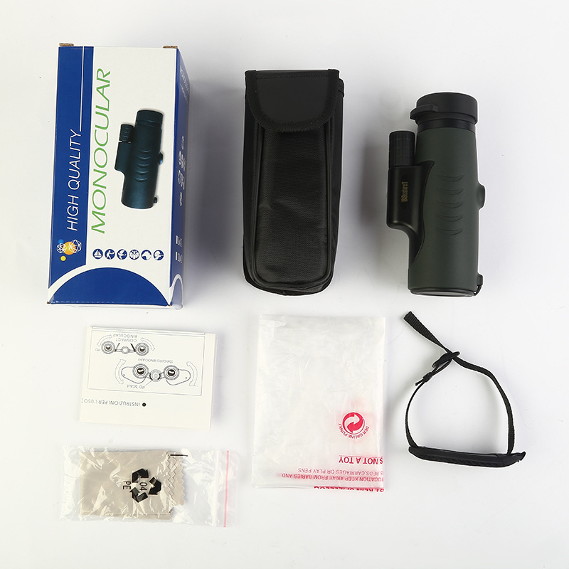 Doctor man nuevo 10x42 shimmer visión nocturna gafas de viaje al aire libre wangyue telescopios portátiles fabricantes al por mayor