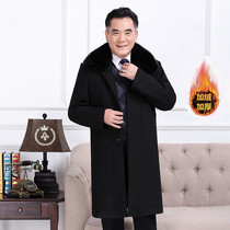 Men's winter coat, men's winter coat, men's winter coat, men's long trench coat, men's winter coat, men's middle age overcoat
