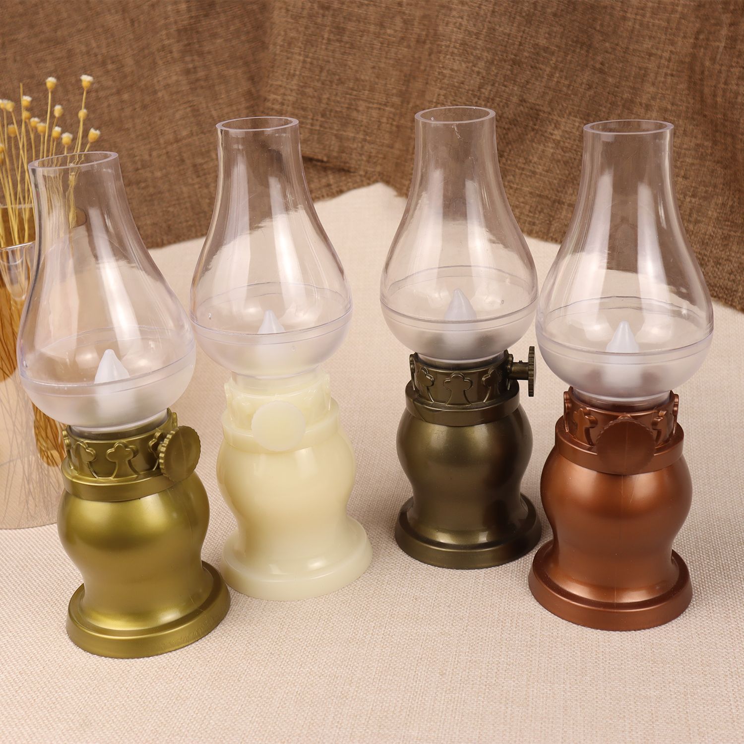 Retro kerosene lamp decorative handicrafts and ornaments Specification image