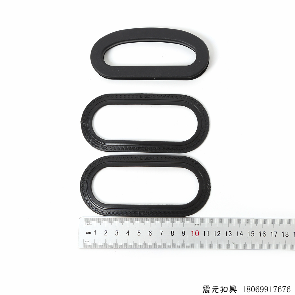 Zhenyuan fasteners are in stock and available for black sewing handles, thread stepping handles, and non-woven bag sewing handles Specification image