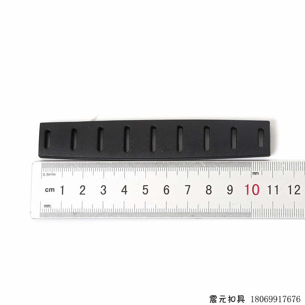 Black PVC plastic soft rubber handle for kayaks and assault boats, rubber handle for luggage accessories details Picture