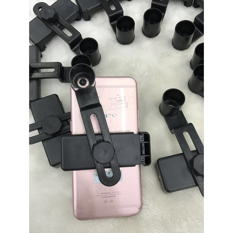 1200x niños microscopio conexión teléfono móvil soporte de fotografía 22mm interfaz 2X0014 accesorios de instrumentos ópticos Item Picture