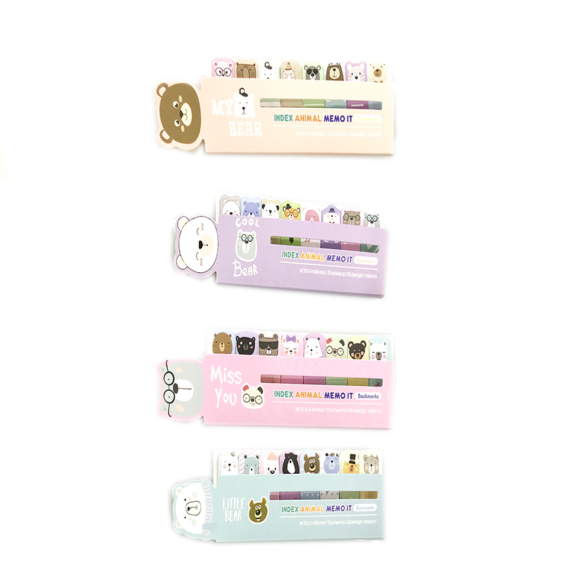 动物可爱造型便签本