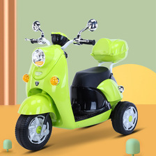 儿童电动车摩托车宝宝电动三轮车玩具车电动车新奇智能玩具自行车