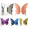 速卖通亚马逊12只立体镜面蝴蝶 PET镜面3D蝴蝶 卧室客厅墙贴装饰图
