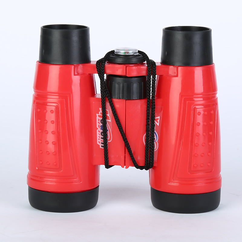 厂家批发 binoculars6X30彩混双筒望远镜 儿童玩具户外望远镜详情图2