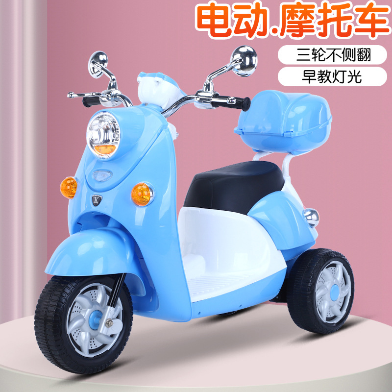 儿童电动车摩托车宝宝电动三轮车玩具车电动车新奇智能玩具自行车详情图4