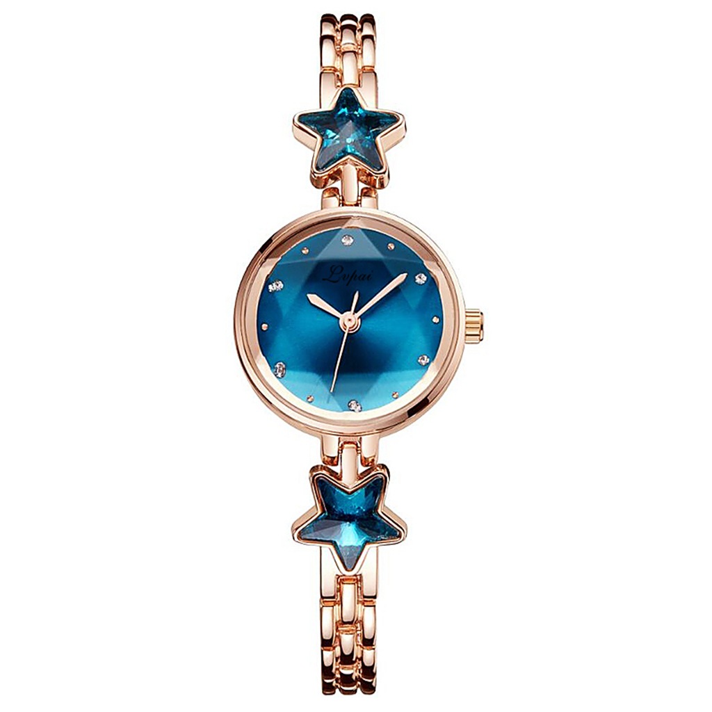 Jewelry watch combination watch bracelet watch creative diamond-encrusted small dial star water diamond watch Diamond watch Item Picture