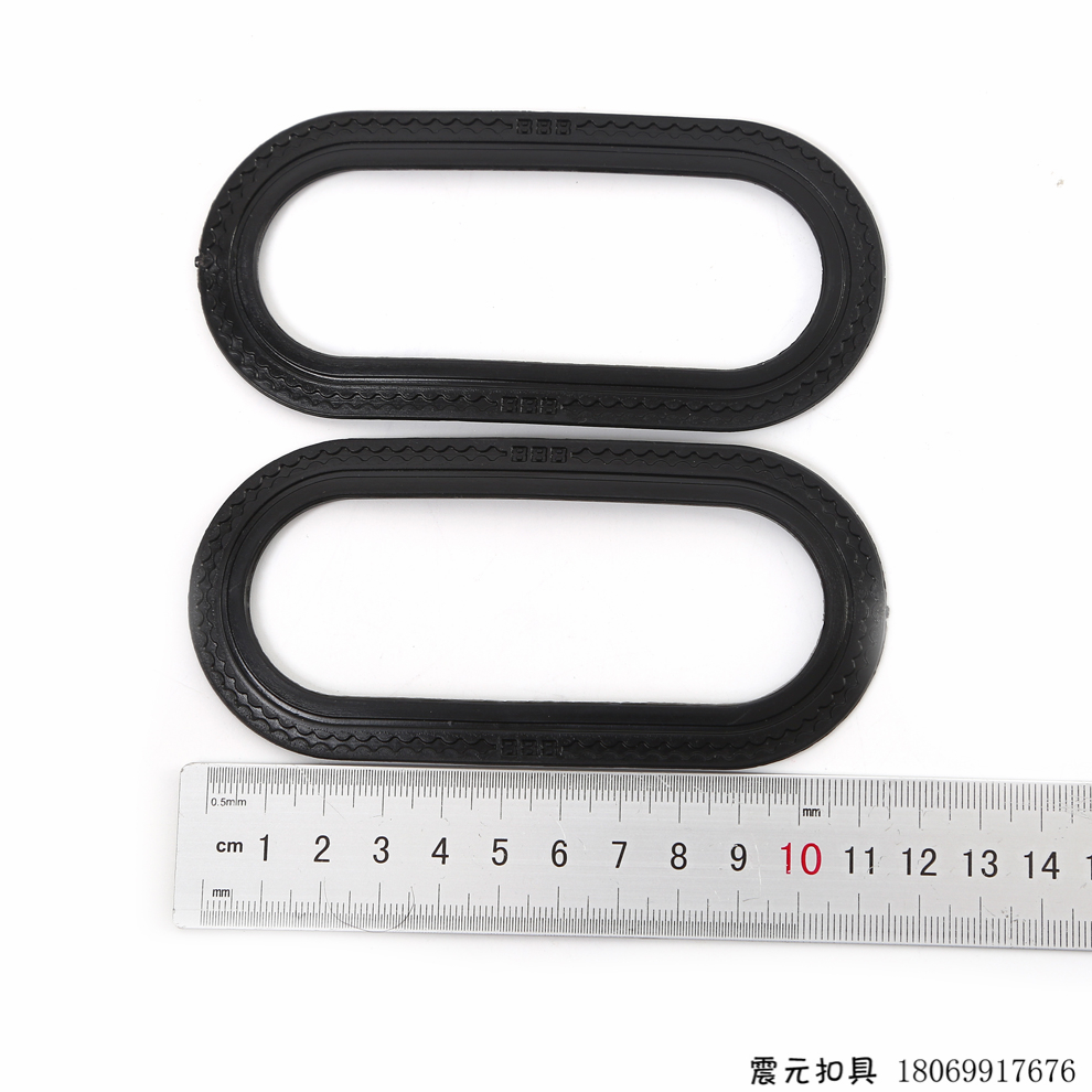 Zhenyuan fasteners are in stock and available for black sewing handles, thread stepping handles, and non-woven bag sewing handles details Picture