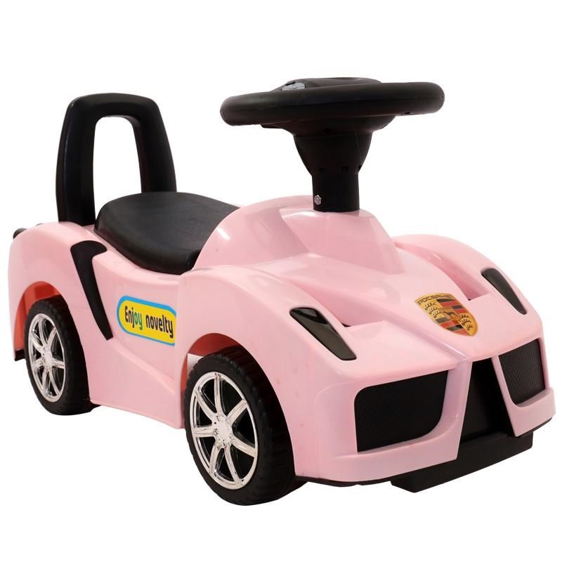 Wholesale of children's four-wheel walkers with music, baby roller coasters, four-wheel toys, Niuniu swing scooters, and children's strollers Item Picture
