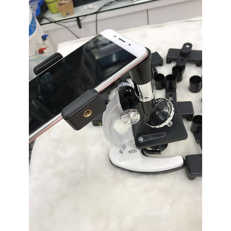 1200x children's microscope connection to mobile phone photography stand 22mm interface 2X0014 optical instrument accessories