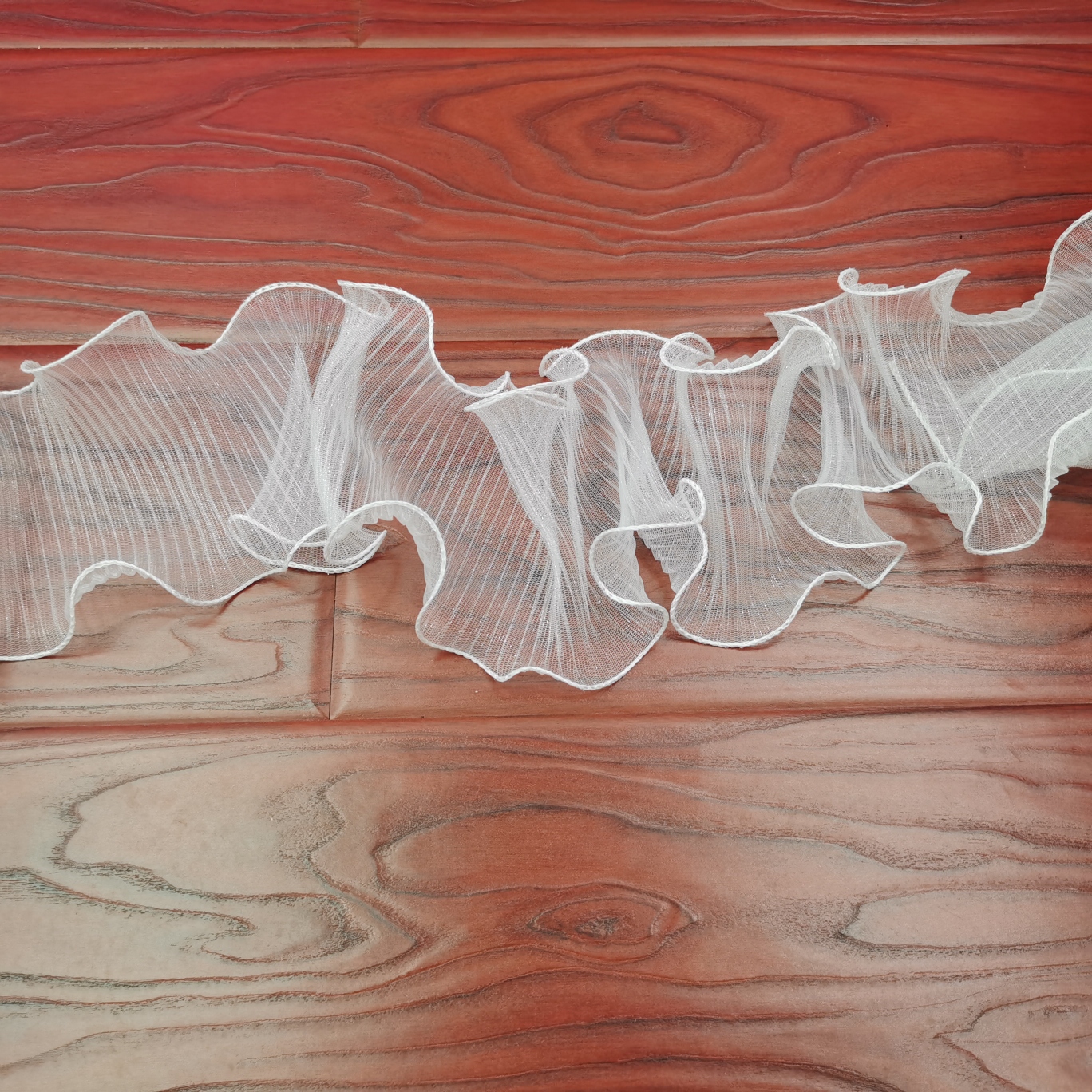 Pleated lace cake rope ornaments, etc