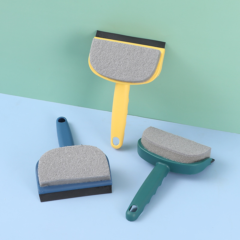 This dual-purpose water scraper is a perfect tool for cleaning glass, a window cleaner, a household window cleaning brush, and a table glass cleaning tool Application Scenario