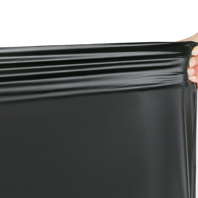 Black thickened garbage bag manufacturer wholesale 60*80cm disposable large plastic bags, property management and hotel garbage bags Item Picture