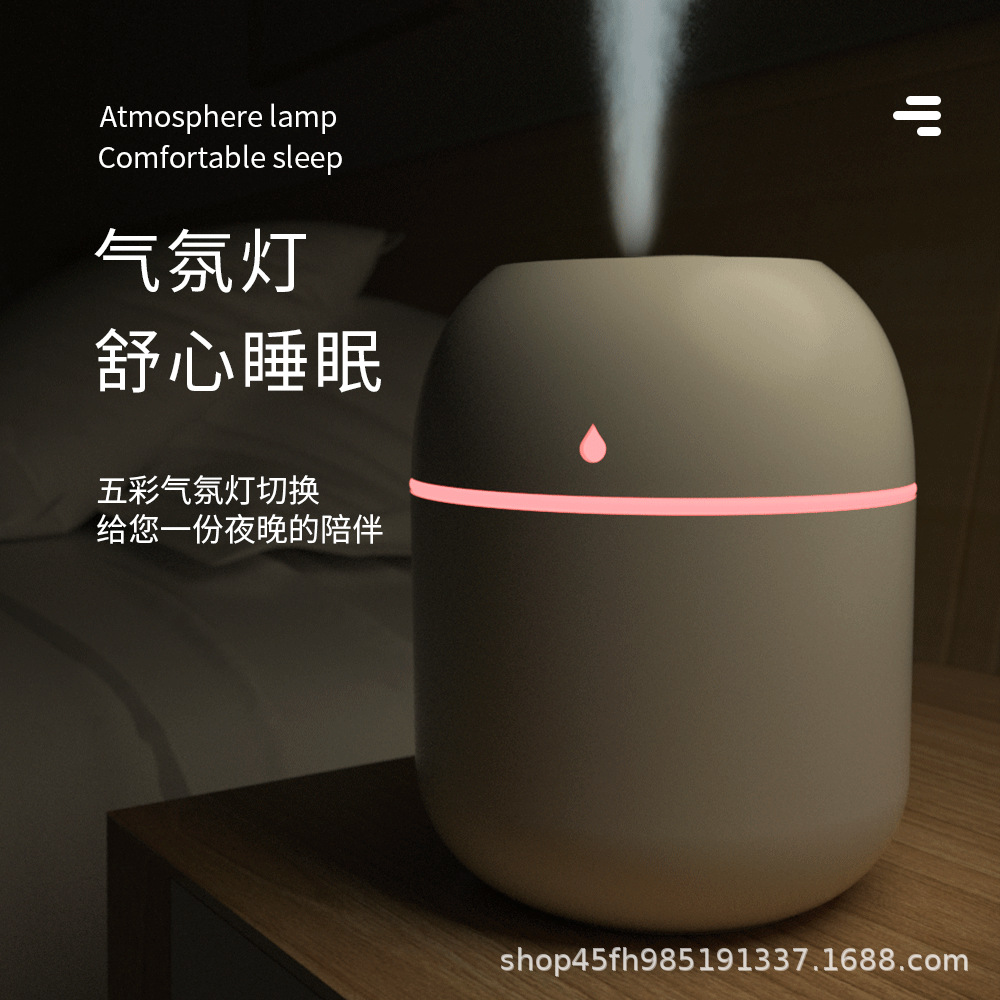 New USB humidifier, home aromatherapy instrument, portable desktop spray, vehicle water refill instrument, direct gift supply Specification drawing