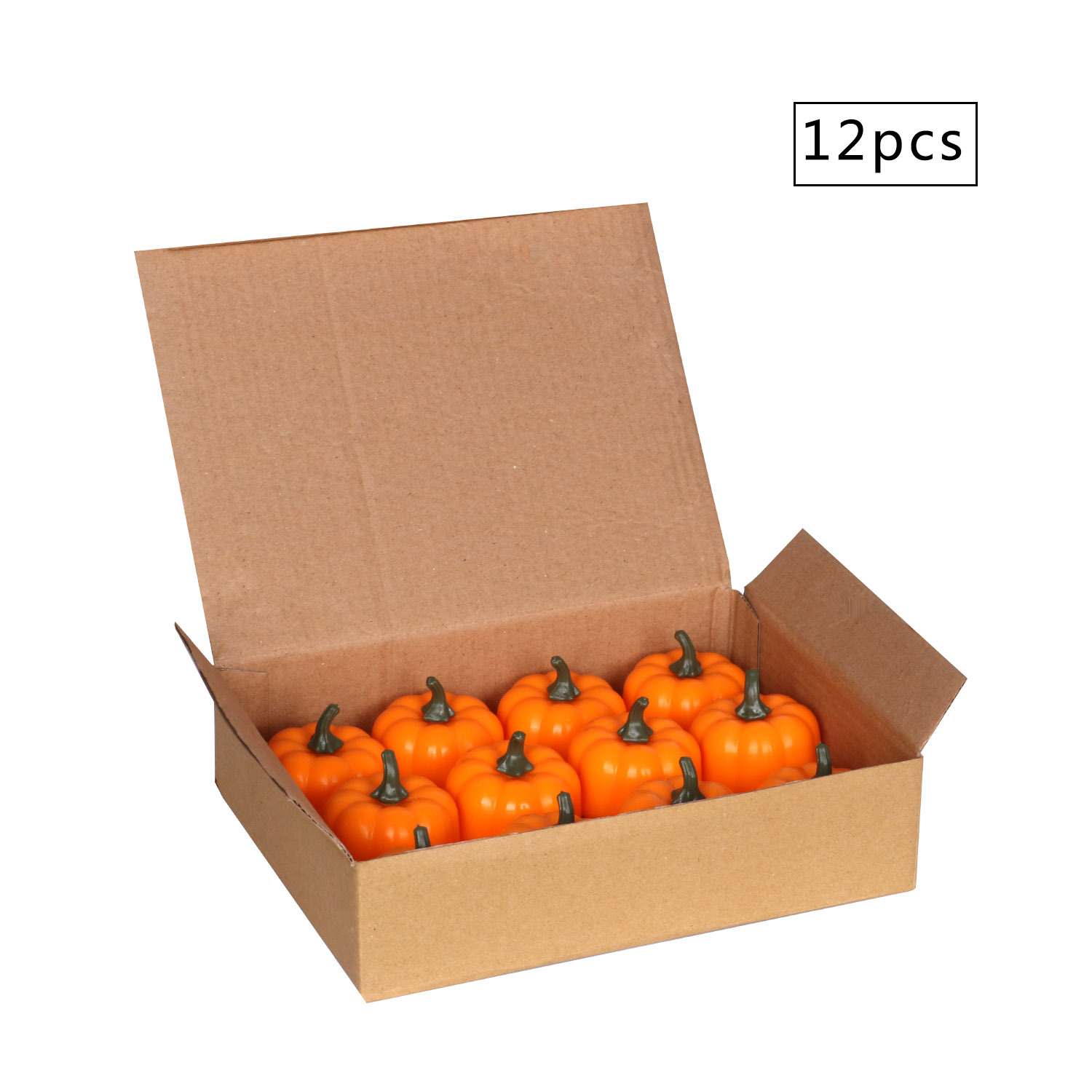 Pumpkin candle lanterns, Halloween decorative candle lanterns, decorative handicrafts and ornaments Item Picture