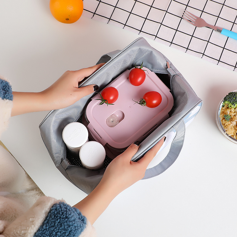 Fabricante nuevo diseño al por mayor personalizado gran tamaño de dibujos animados cuadrado tipo lonchera bolsa bolsa de bento portátil bolsa de bento fábrica puede ser personalizado Application Scenario