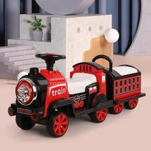 新款电动小火车带遥控儿童电动车新奇玩具电动汽车电动车智能玩具