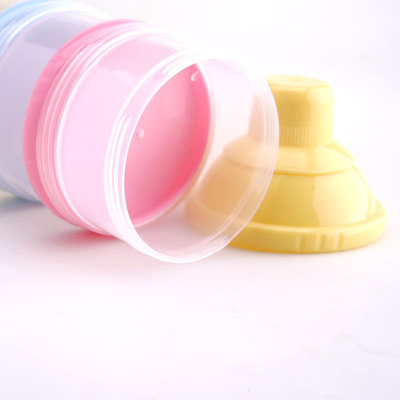 Baby large-capacity milk powder boxes, children's small-sized compartments for moisture-proof milk powder, portable dry storage milk powder cans for babies Specification image