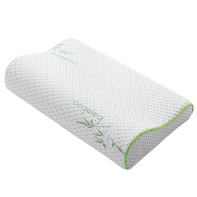 Amazon pillow core memory pillow, memory foam cervical pillow, space slow rebound wave pillow, bamboo fiber sponge pillow