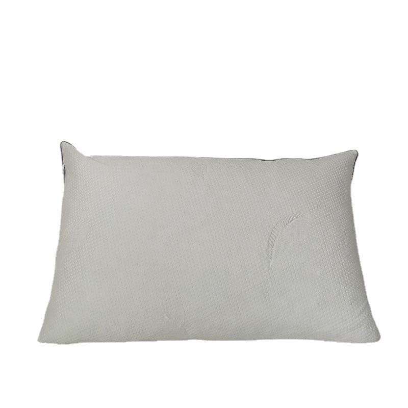 Crushed sponge bamboo fiber memory foam slow rebound white chopped sponge Amazon pillow details Picture