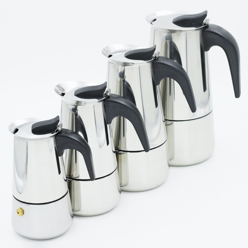Coffee pot foreign trade hot coffee pot Italian Moka pot thick pot pot