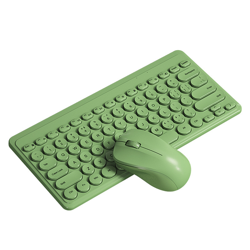 Wireless keyboard and mouse set laptop external USB keyboard and mouse home office portable base price low