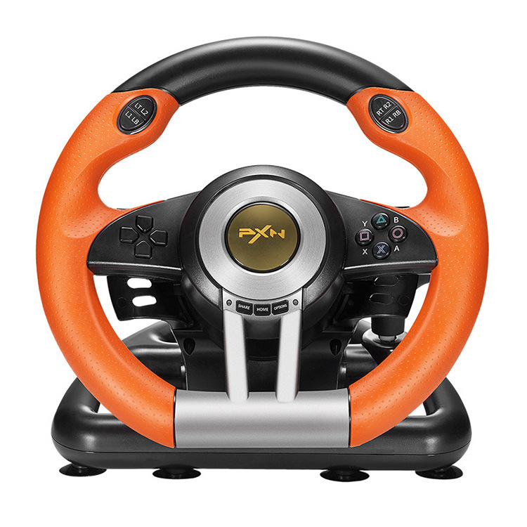 Steering Wheel V3PRO Racing Game Steering Wheel compatible with PC/PS3/4/ Xbox One/Switch
