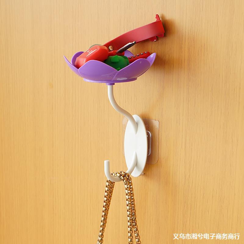 Lotus soap box, new Chinese-style household soap box for bathroom, travel without drilling, suction cup, wall-mounted, double-layer Application Scenario