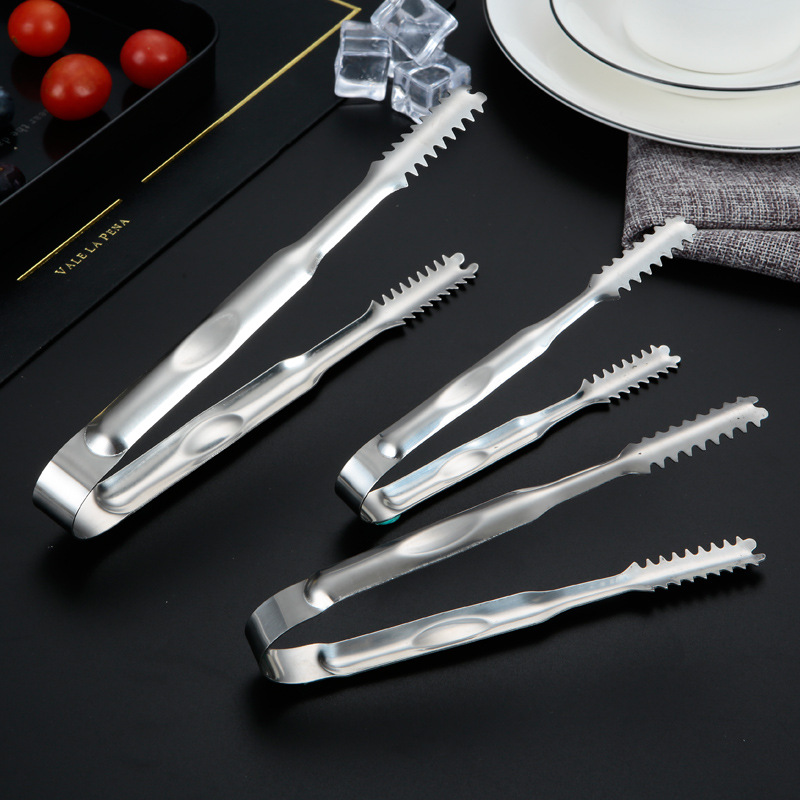 Sugar clips, ice clips, stainless steel clips, barbecue clips, small clips, 201 non-magnetic stainless steel towel clips, mini clips, coffee clips details Picture