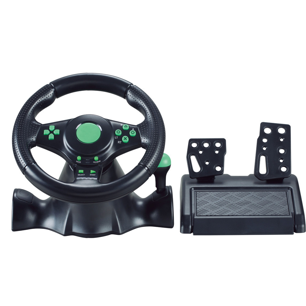 XBOX360/PS3/P2/PC game steering wheel USB computer vibration steering wheel