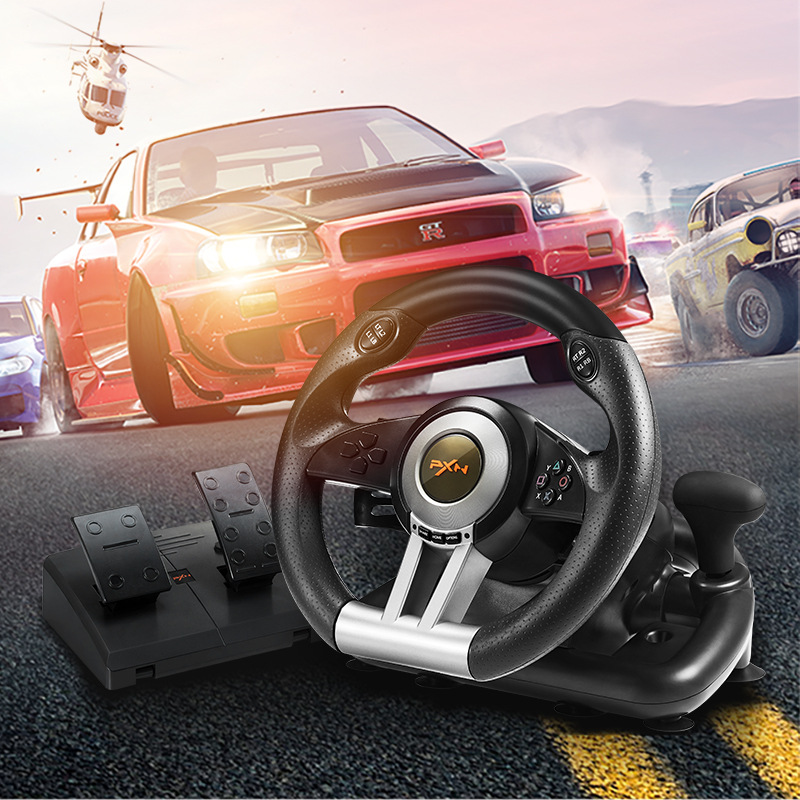 PC computer game steering wheel flying car 18 simulation car simulation driving learning car