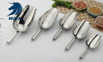 Multi-purpose ice spatula, stainless steel flour spatula, sunflower seed spatula, dry food and bean spatula, stainless steel feed spatula, rice spatula wholesale