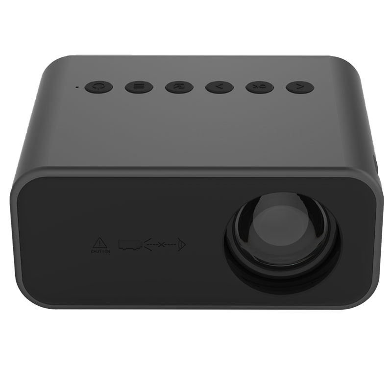 New LED miniature mini projector home portable projector mobile phone wired with screen projector