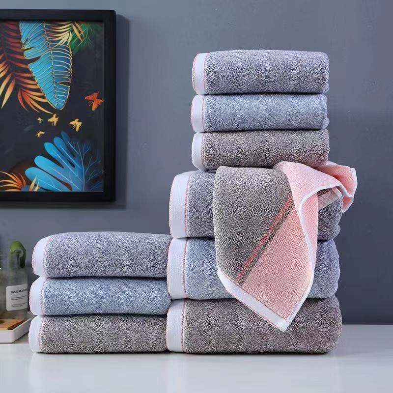 Toalla de baño de doble color AB facial regening hilo cubierta toalla 70*140cm absorbente para adultos Specification image