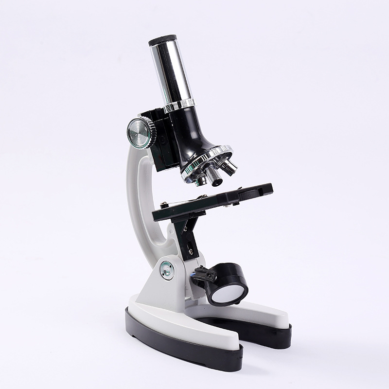 Factory direct sales of new 1200x student and children's microscopes, laboratory equipment, and metal microscopes wholesale Item Picture