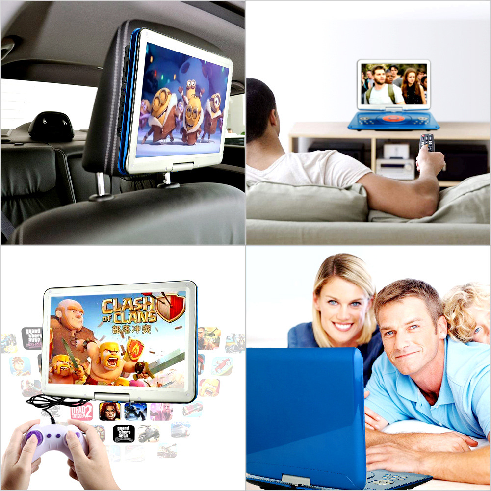 English CD player CD player home car DVD player loud portable mobile DVD TV