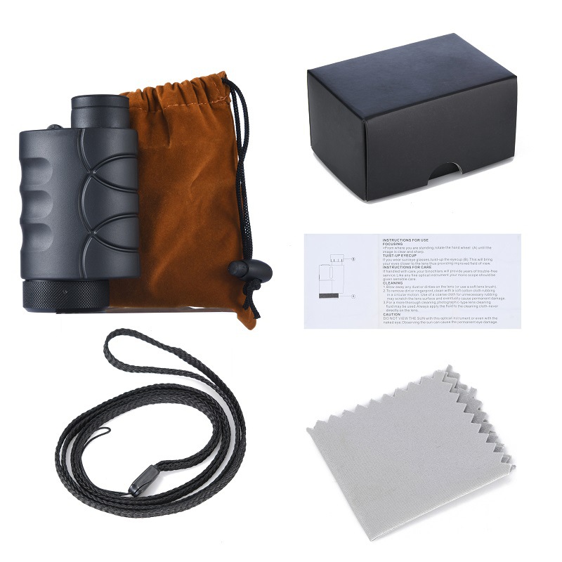 Wholesale of 10X25 monocular high-power one-handed outdoor portable non-infrared night vision high-definition professional telescopes details Picture