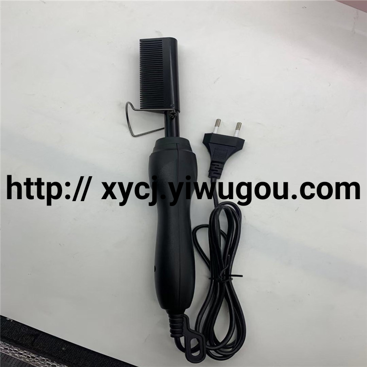 Amazon's best-selling electric curling comb, home curling iron, dry and wet dual-purpose copper comb, multi-functional electric straightening comb Item Picture