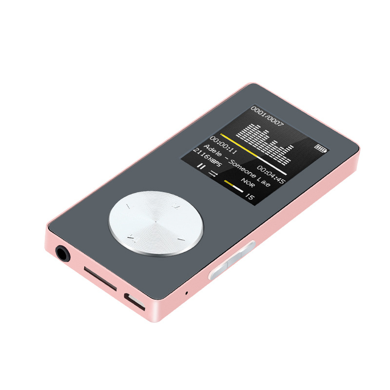 Multi-function Gift Bluetooth MP3 Metal portable sports MP3 recorder HIFI MP3 MP4 with pedometer