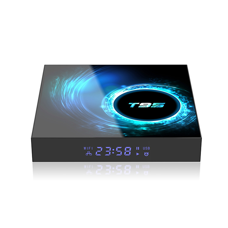 T95 TV BOX Full Chi H616 chip Android 10.0 system dual WIFI 5G+ Bluetooth Android TV BOX