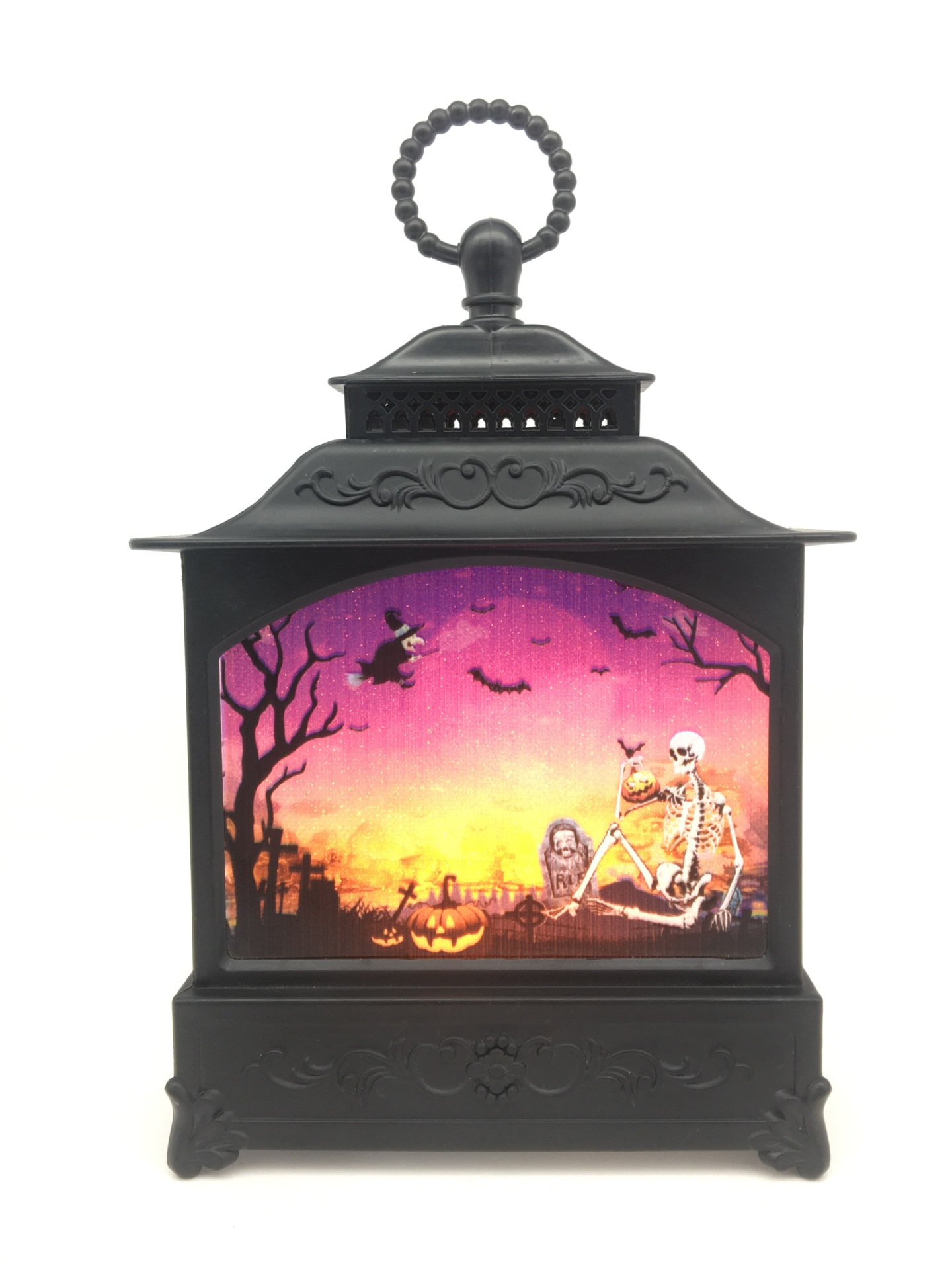 2021 New Christmas and Halloween LED simulation flame wind lamp, candlestick lamp, luminous ornament, pendant and night light Item Picture