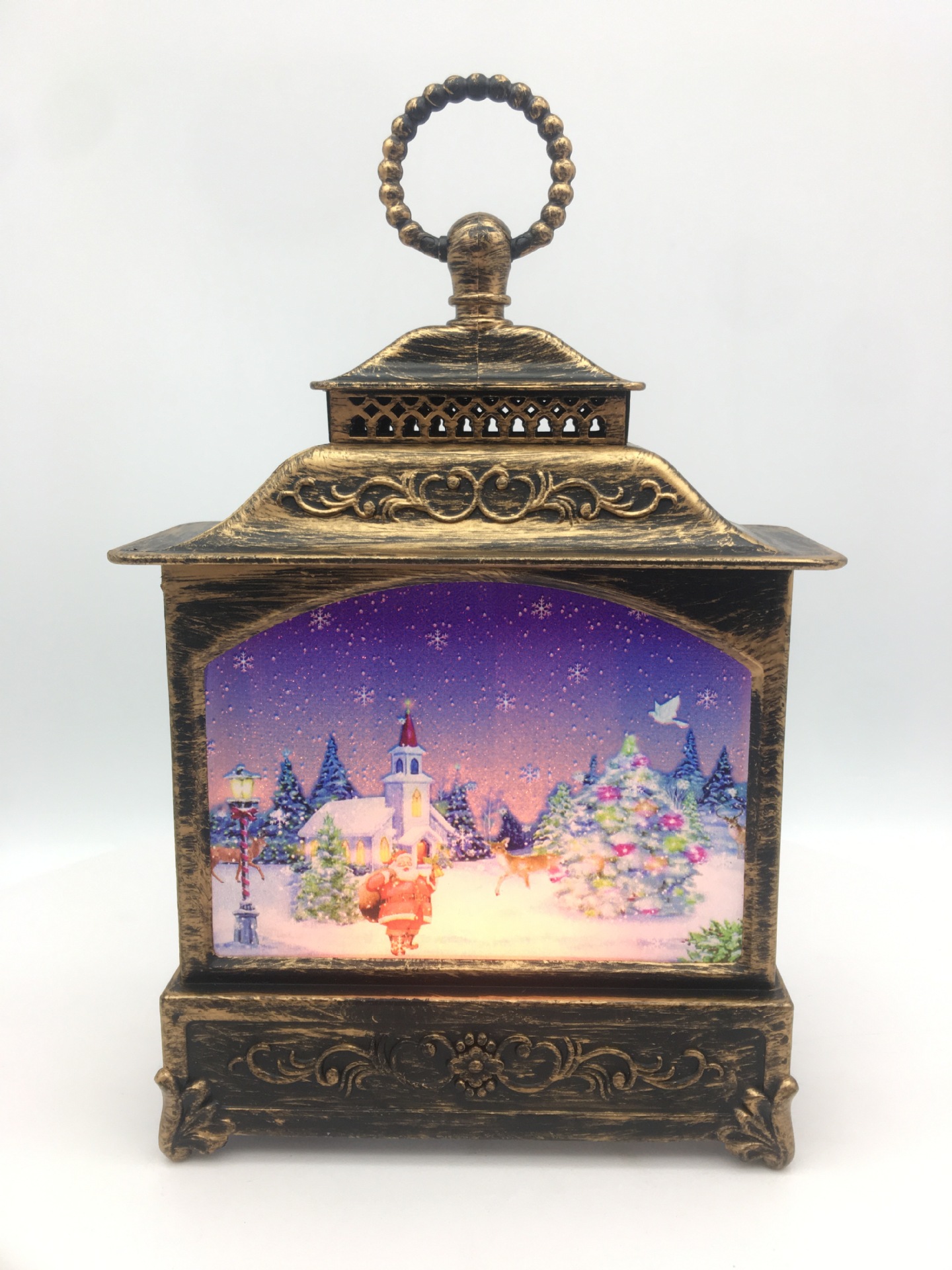 2021 New Christmas and Halloween LED simulation flame wind lamp, candlestick lamp, luminous ornament, pendant and night light