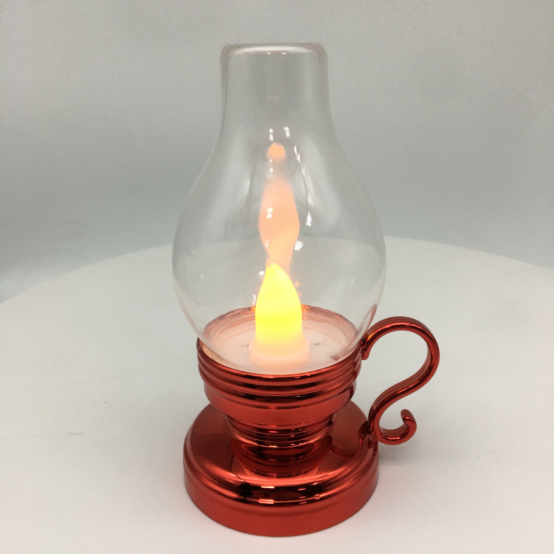 Cross-border new single-wax small oil lamps, small horse lamps, wind lamps, small festival ornaments, decorative items, furniture, window display decoration and arrangement details Picture