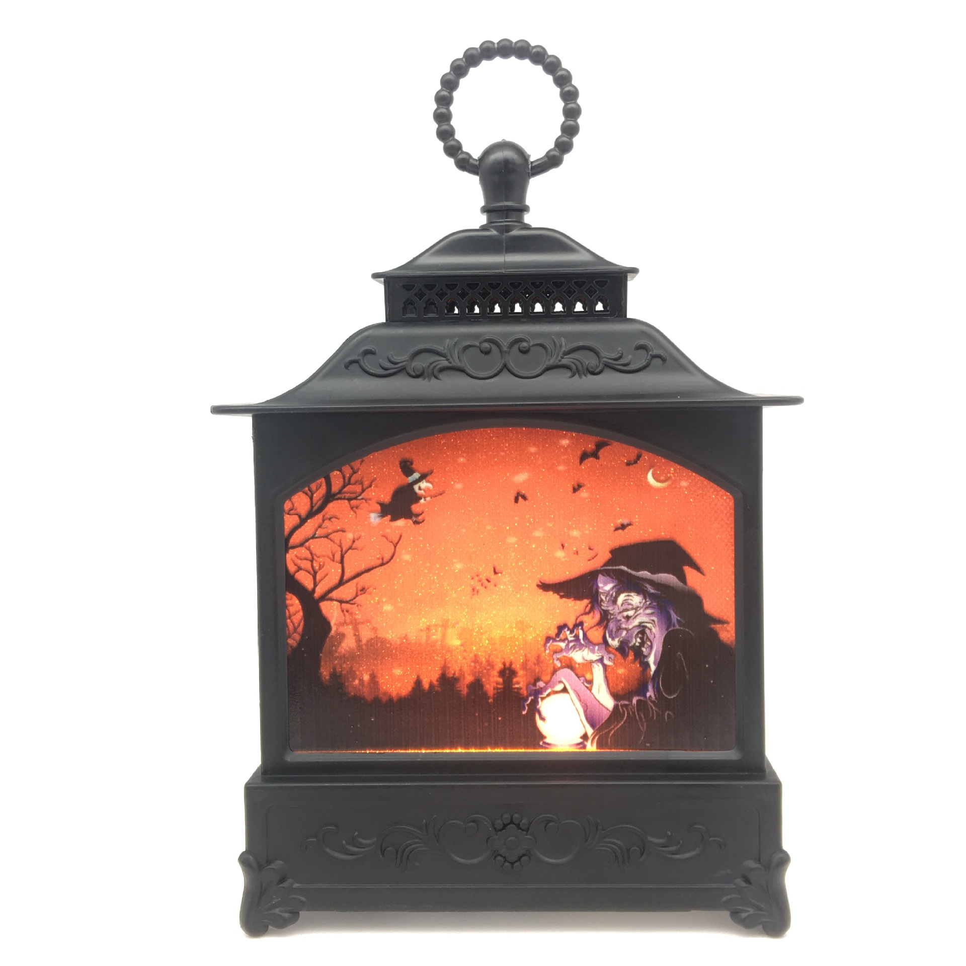 2021 New Christmas and Halloween LED simulation flame wind lamp, candlestick lamp, luminous ornament, pendant and night light Application Scenario